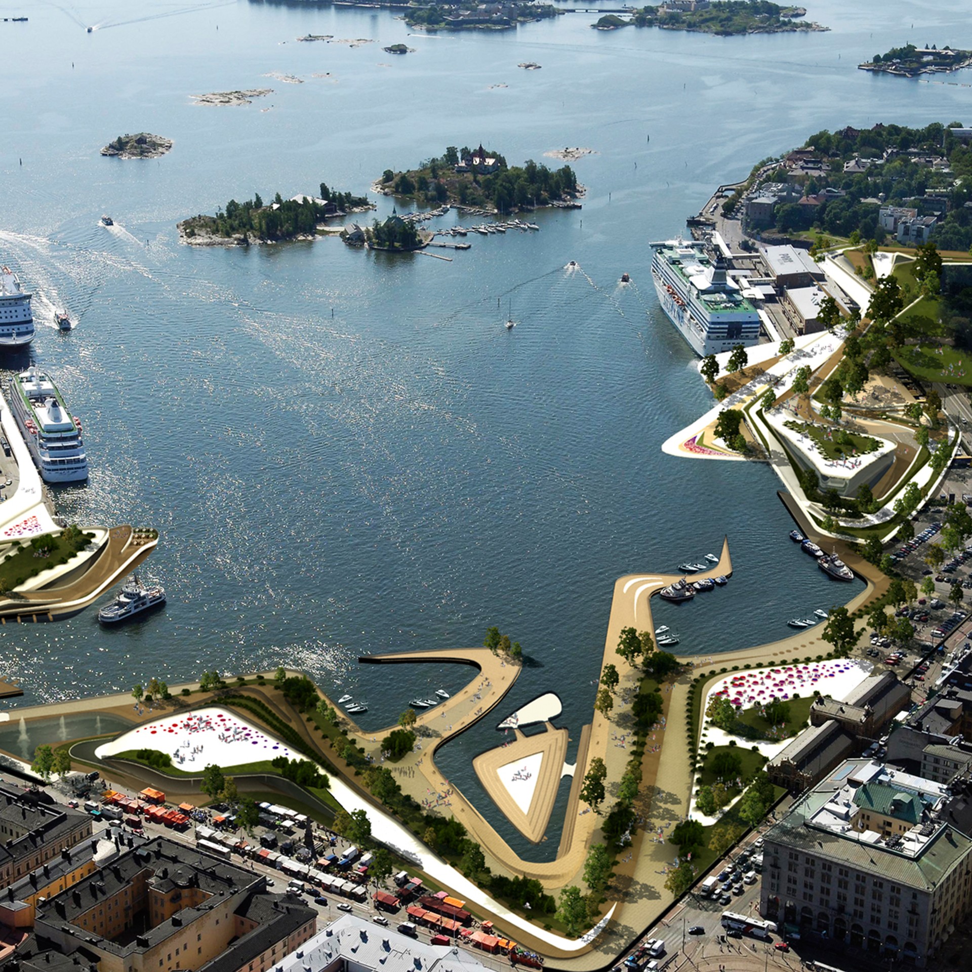 Helsinki South Harbor, Finland
