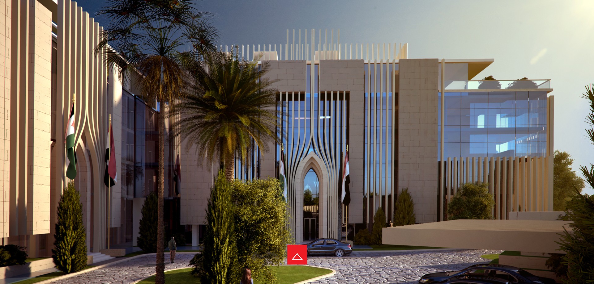 Palestinian Embassy - Visual 1