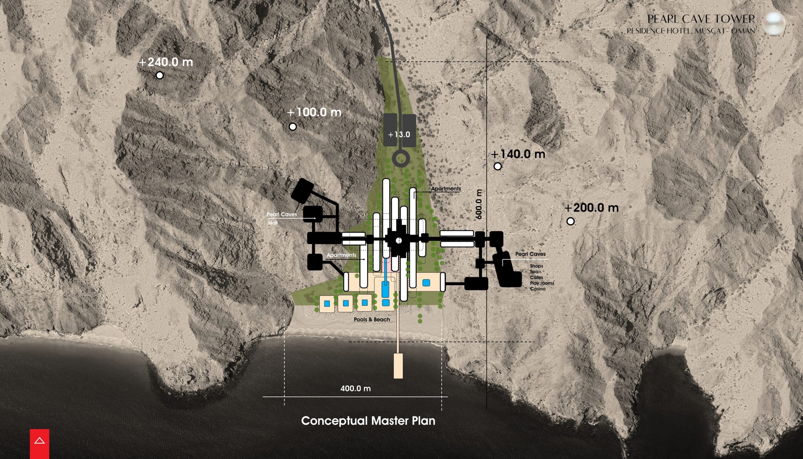 Pearl Cave Tower, Oman - Visual 2