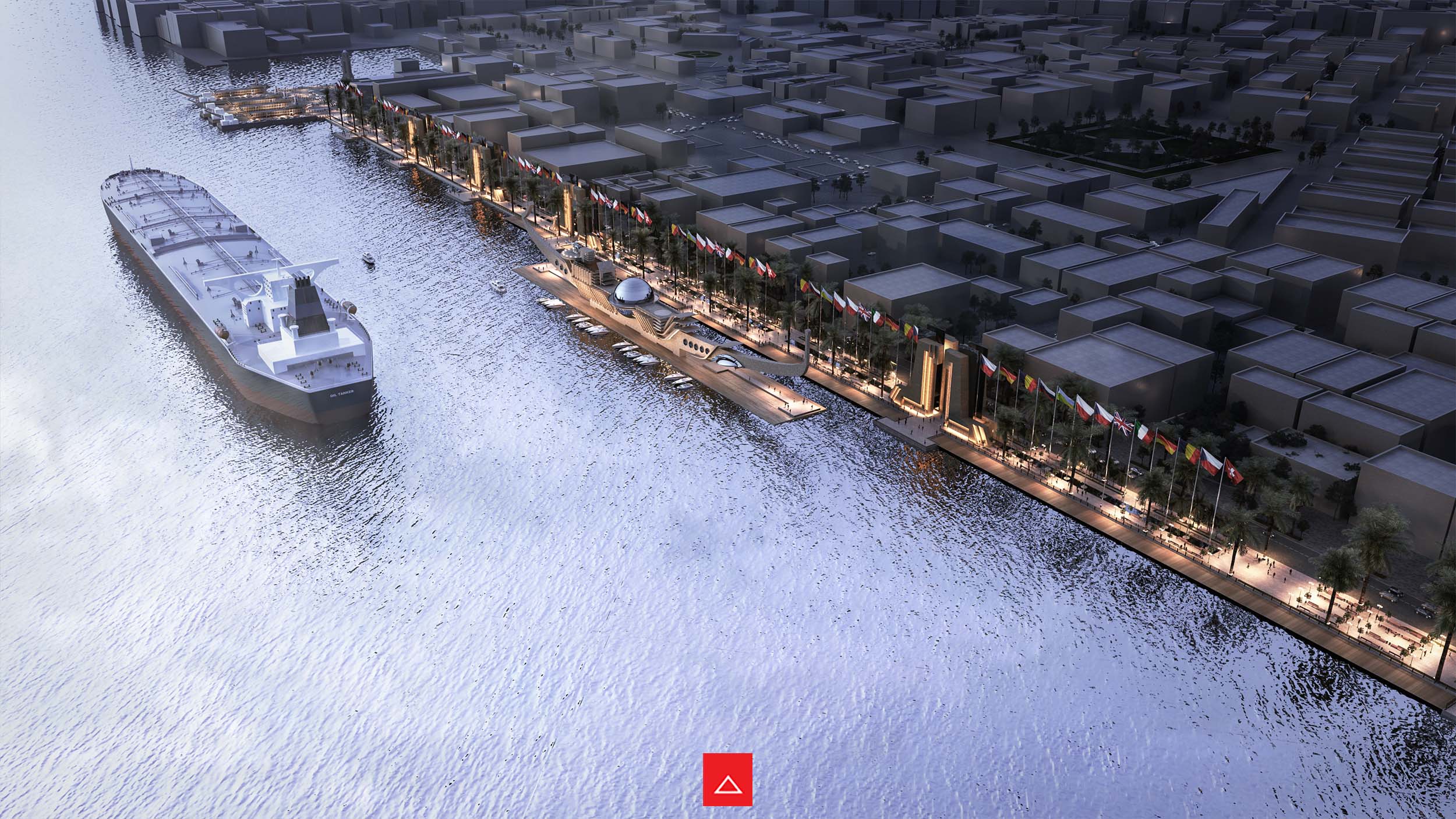 The Entrance of Suez Canal - Visual 4
