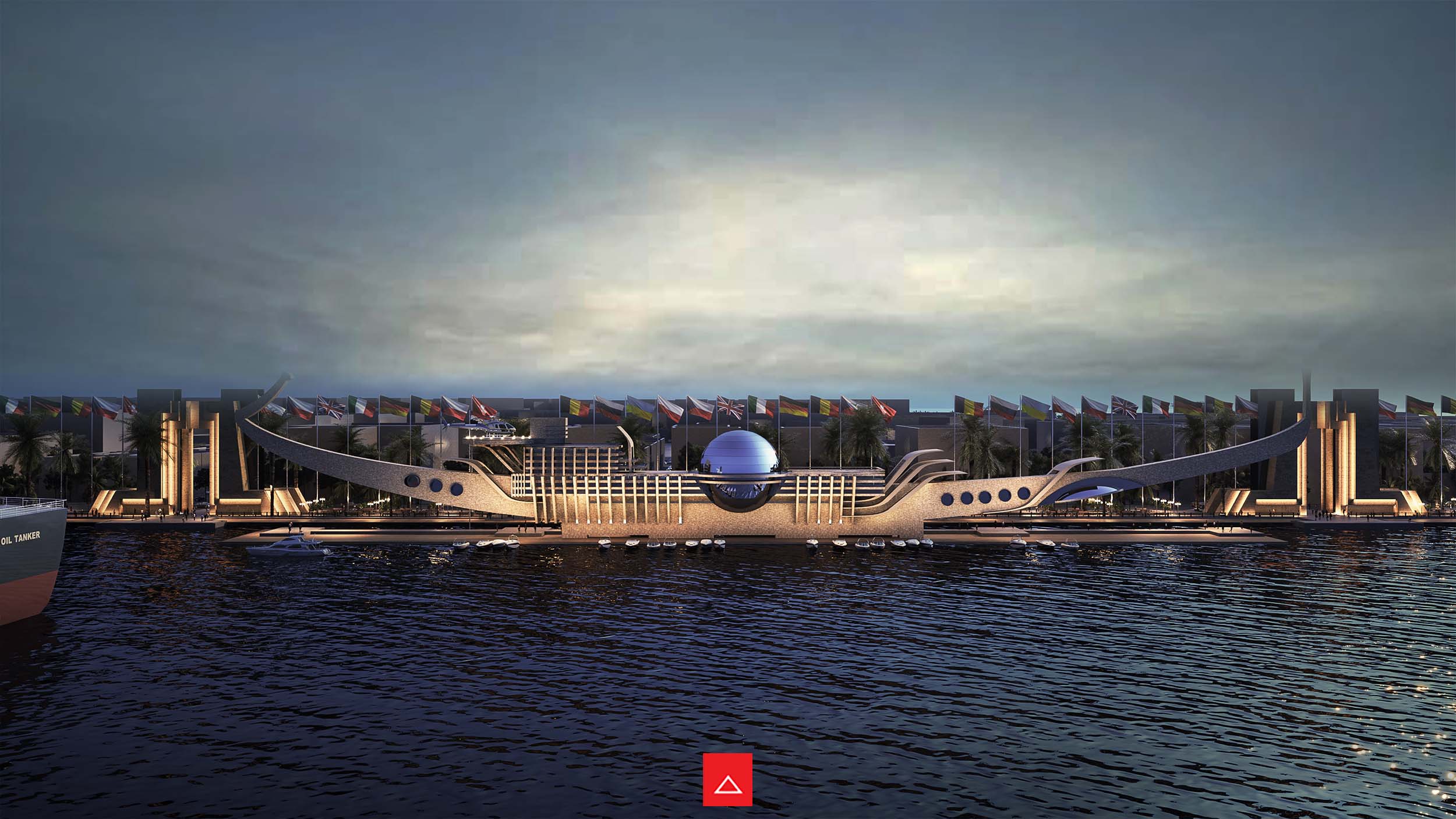 The Entrance of Suez Canal - Visual 6