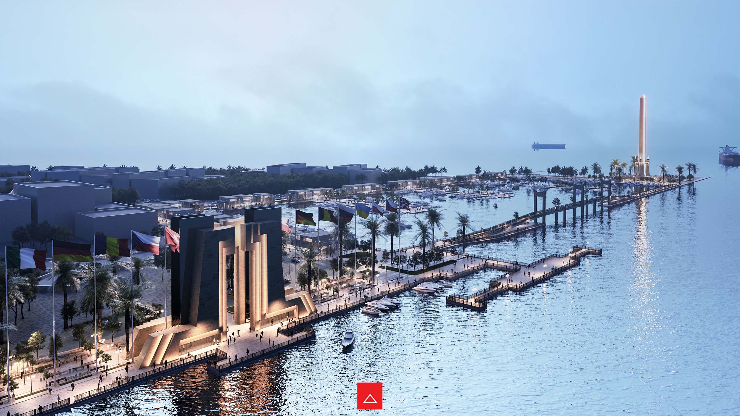 The Entrance of Suez Canal - Visual 8
