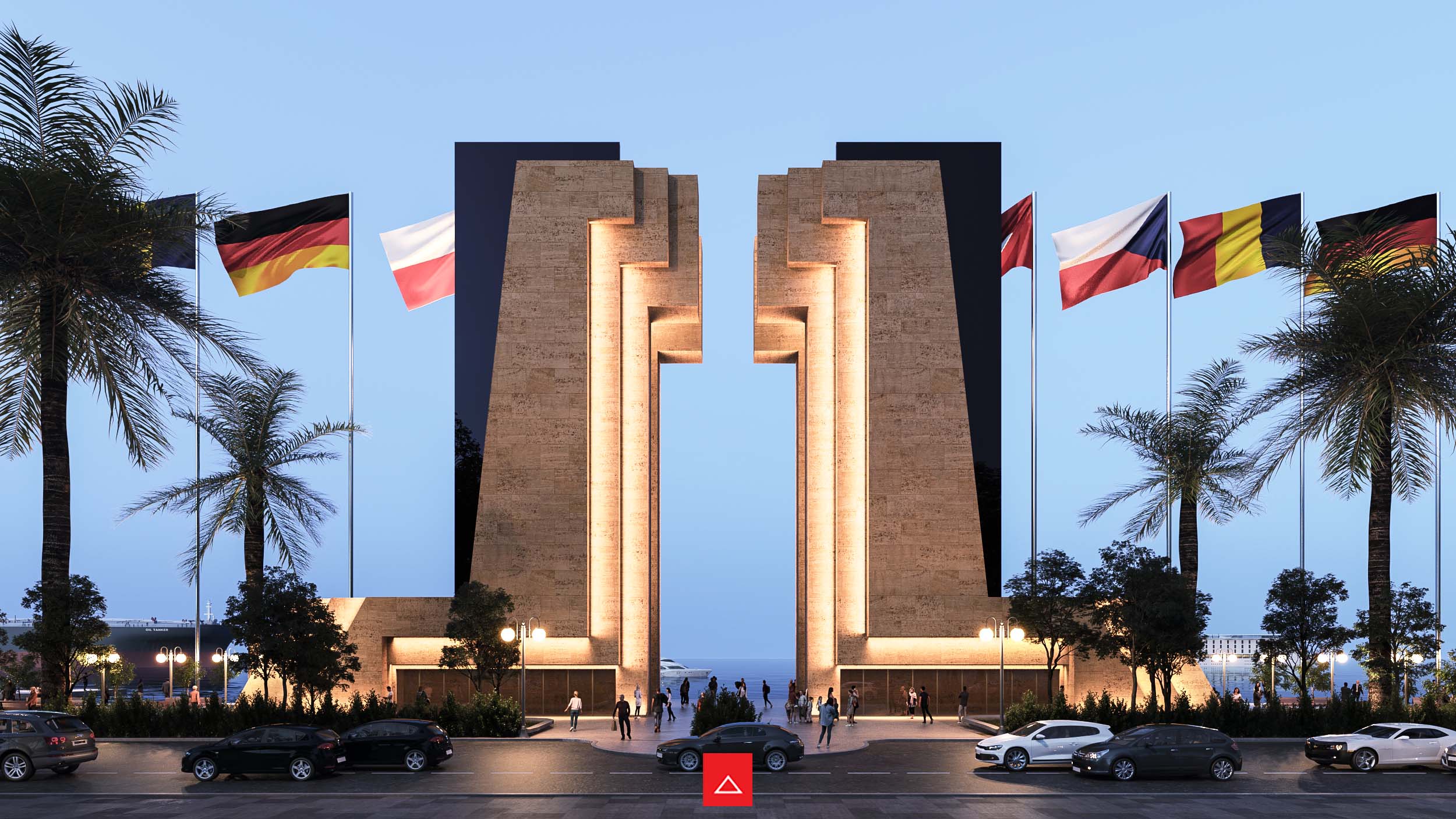 The Entrance of Suez Canal - Visual 11